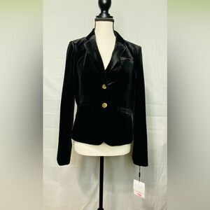 CALVIN KLEIN VELVET BLAZER